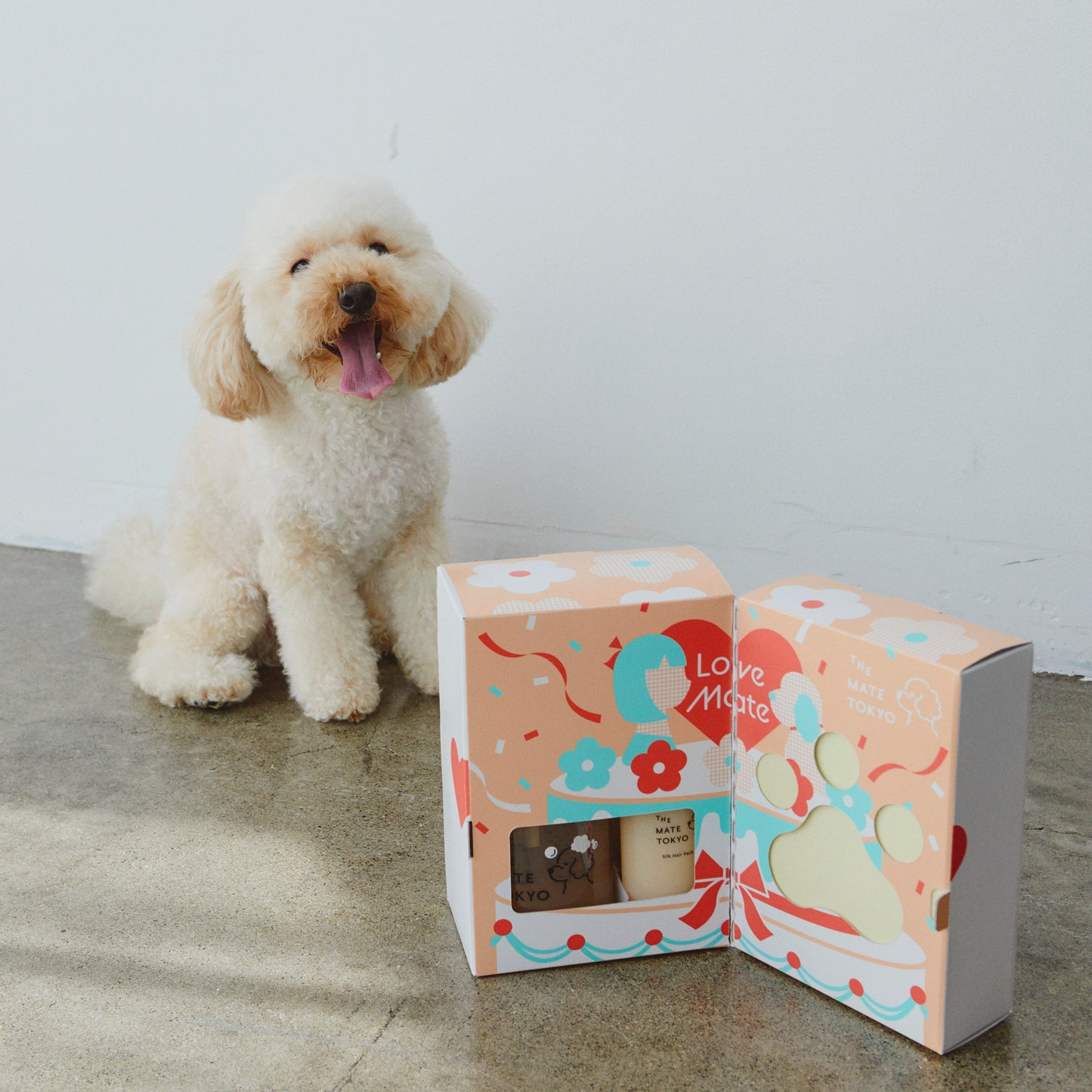 新商品|愛犬の記念日・シャンプーデビュー時に「Happy Bath Box」|ギフトボックス メッセージカード付き