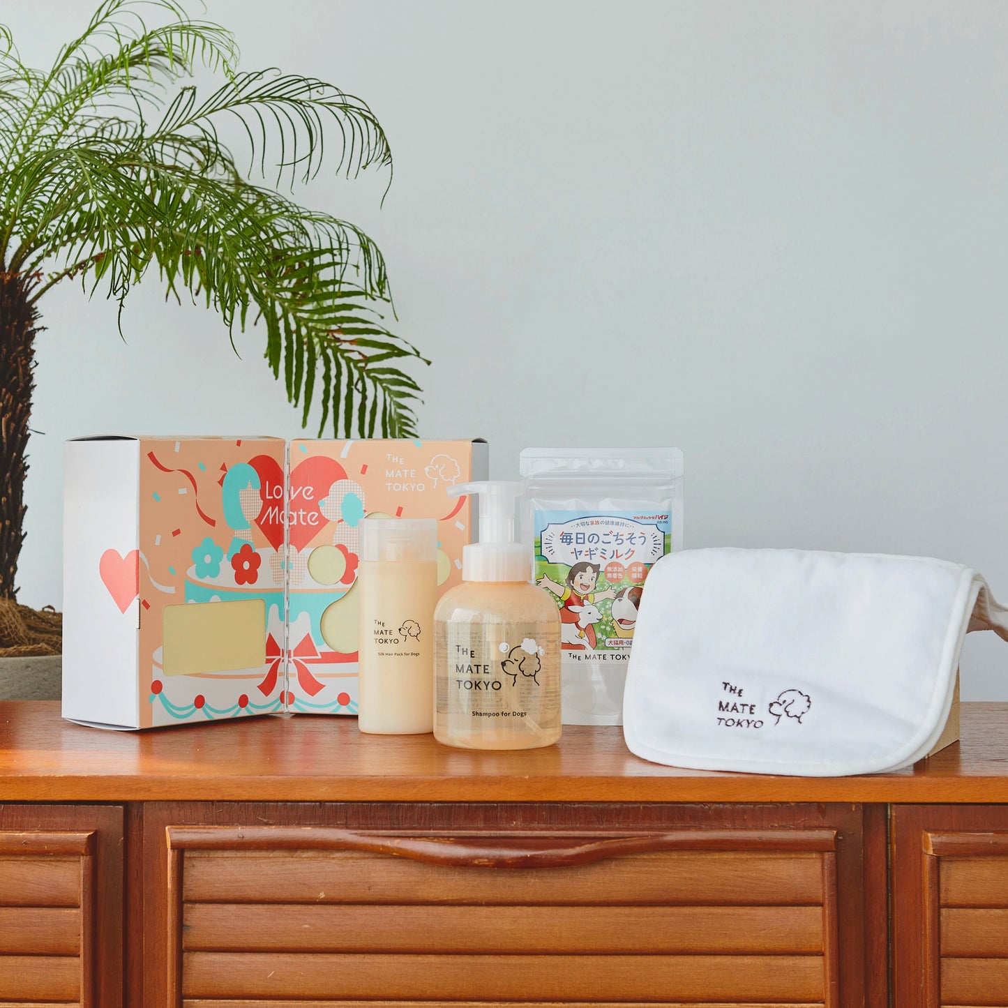 新商品|愛犬の記念日・シャンプーデビュー時に「Happy Bath Box」|ギフトボックス メッセージカード付き