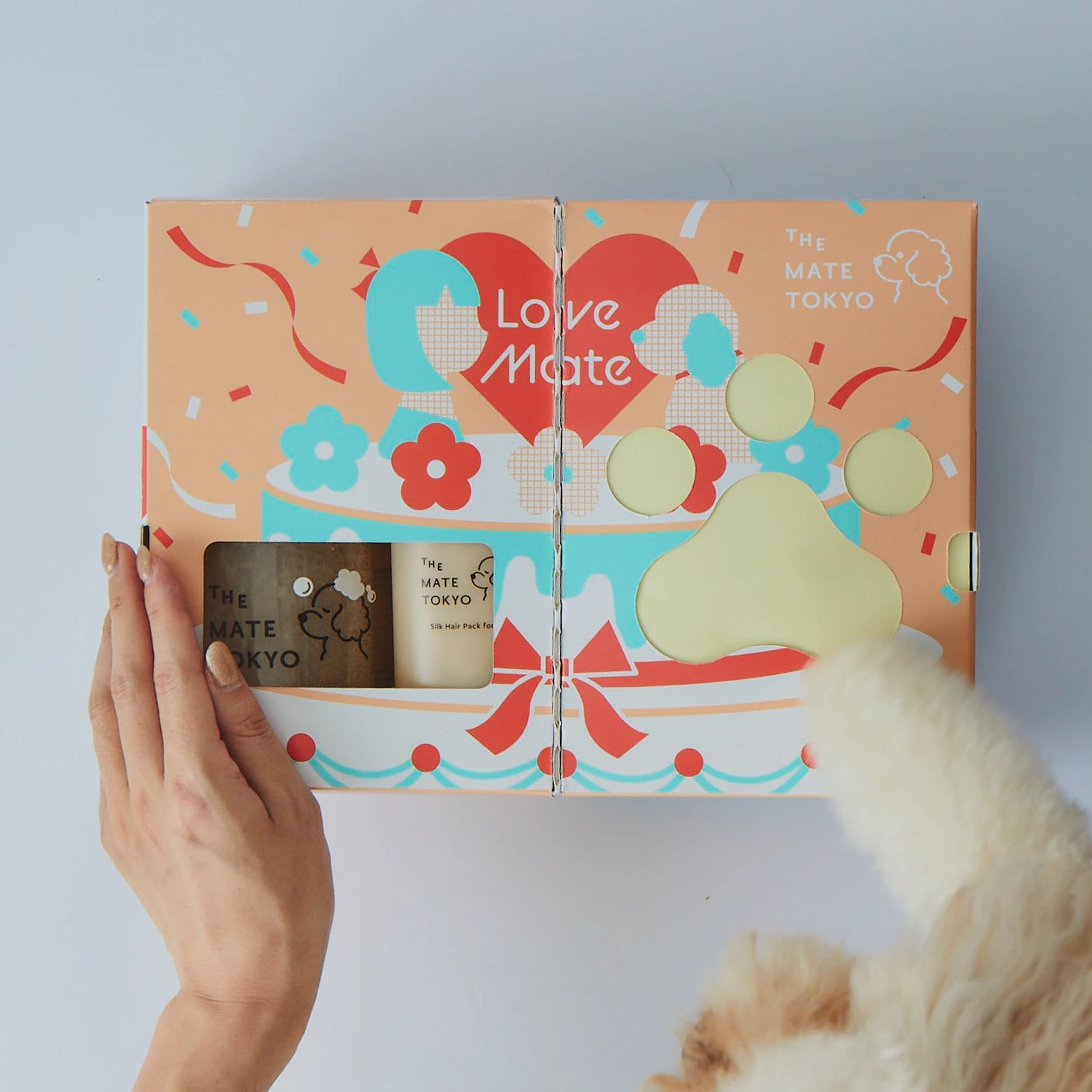 新商品|愛犬の記念日・シャンプーデビュー時に「Happy Bath Box」|ギフトボックス メッセージカード付き
