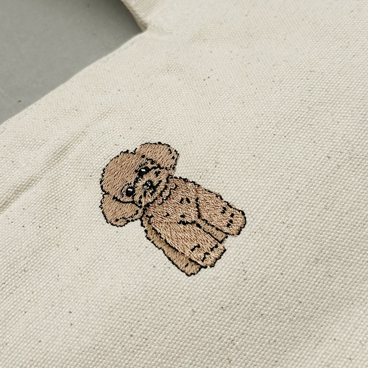 わんトート|可愛い6種の刺繍から選ぶお散歩バック