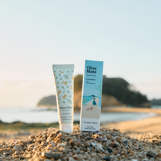 【新商品】肉球クリーム｜小豆島産オリーブ葉オイル使用