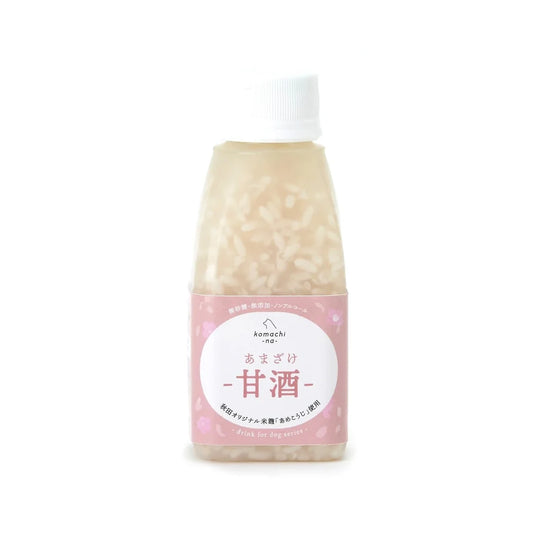 犬の甘酒 （3つの味プレーン、りんご、トマト）｜秋田県オリジナル米麹「あめこうじ」使用