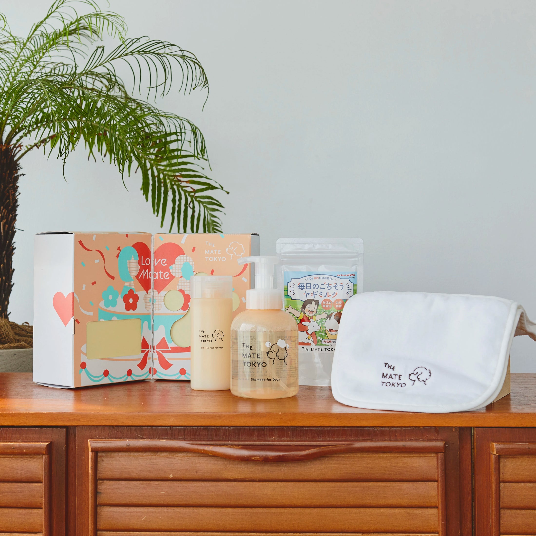 愛犬の記念日・シャンプーデビュー時に「Happy Bath Box」｜ギフトボックス メッセージカード付き